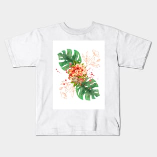 Flower print Kids T-Shirt